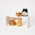 Stackable Countertop Shelf, Small-White