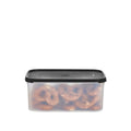 Stackable Food Storage Container, Jet Black