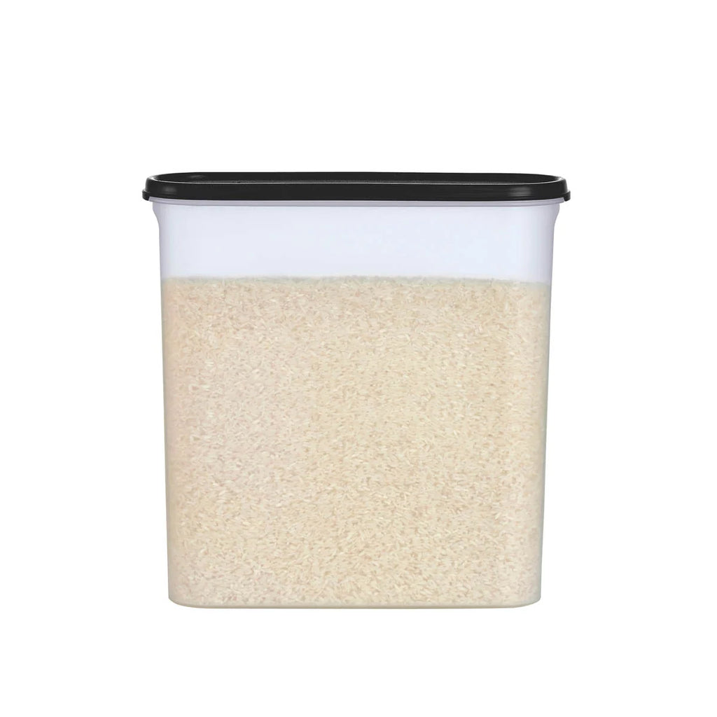 Stackable Pantry Food Storage Container, 20.2-Cup / 4.8 L Super, Jet Black