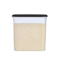 Stackable Pantry Food Storage Container, 20.2-Cup / 4.8 L Super, Jet Black