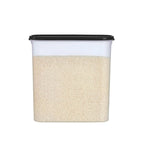 Stackable Pantry Food Storage Container, 20.2-Cup / 4.8 L Super, Jet Black