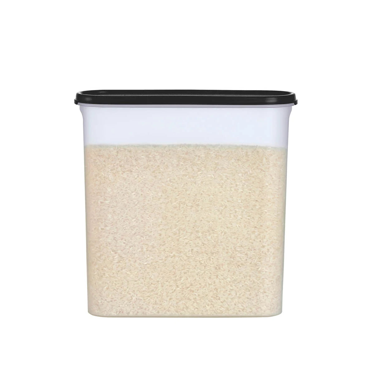 Stackable Pantry Food Storage Container, 20.2-Cup / 4.8 L Super, Jet Black