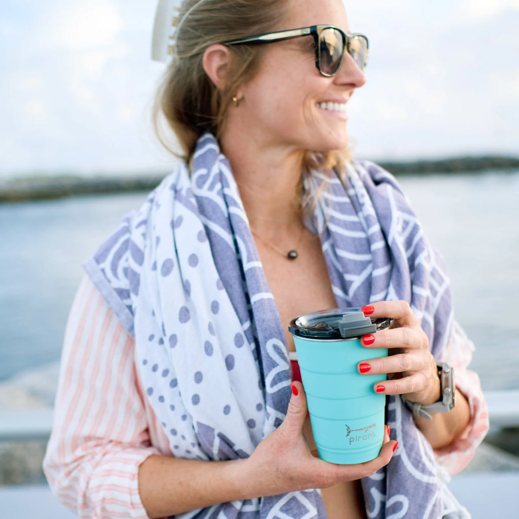 Stackable Stainless Steel Tumbler, 16oz Triple Insulated Cup