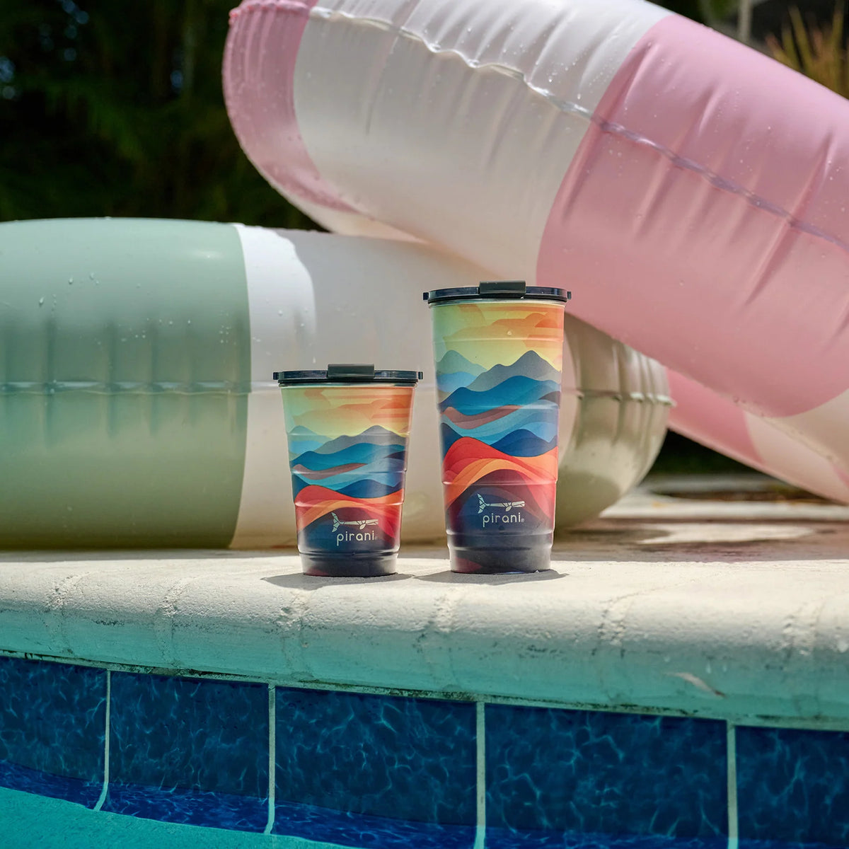 Stackable Stainless Steel Tumbler, 16oz Triple Insulated Cup