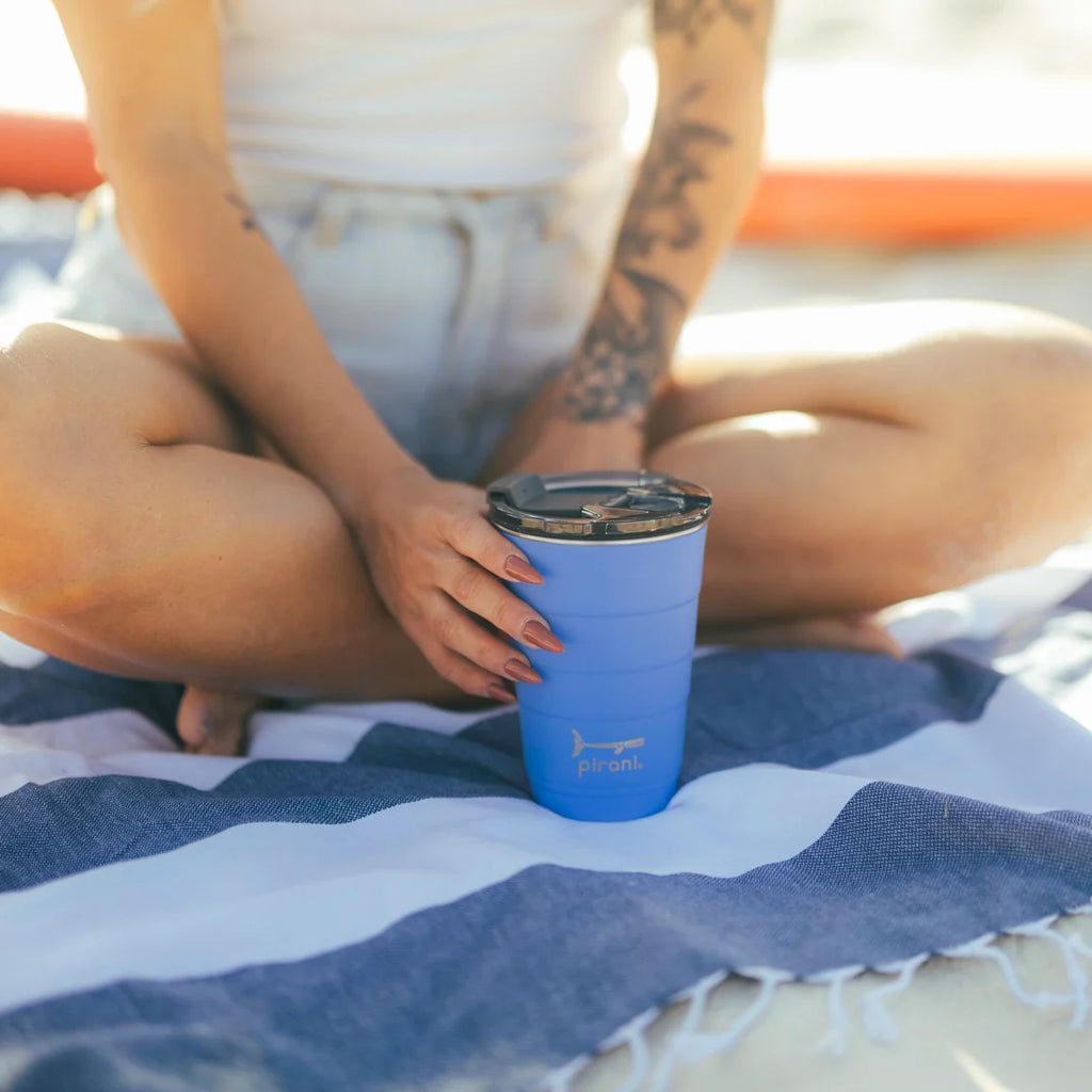 Stackable Stainless Steel Tumbler, 16oz Triple Insulated Cup