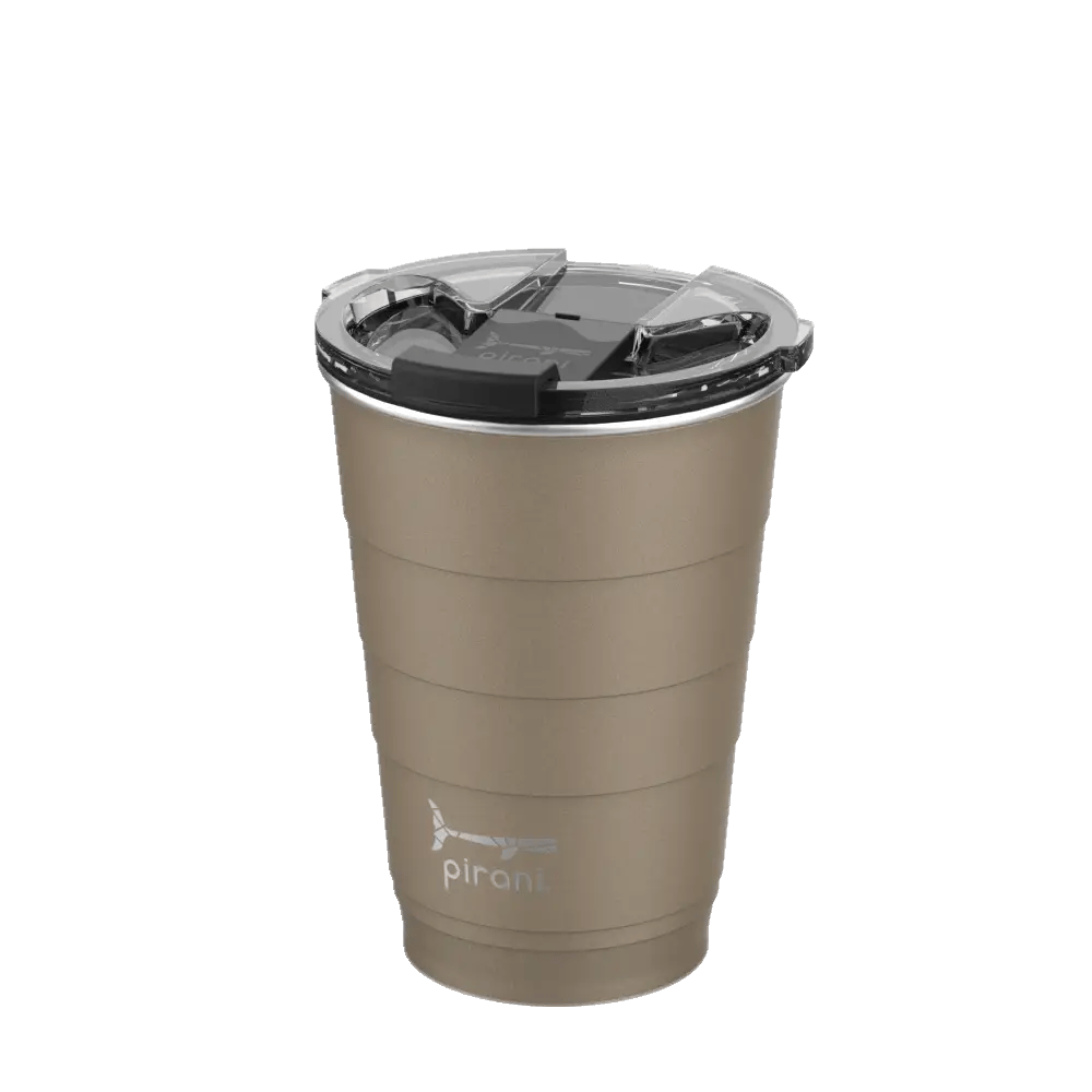 Stackable Stainless Steel Tumbler, 16oz Triple Insulated Cup