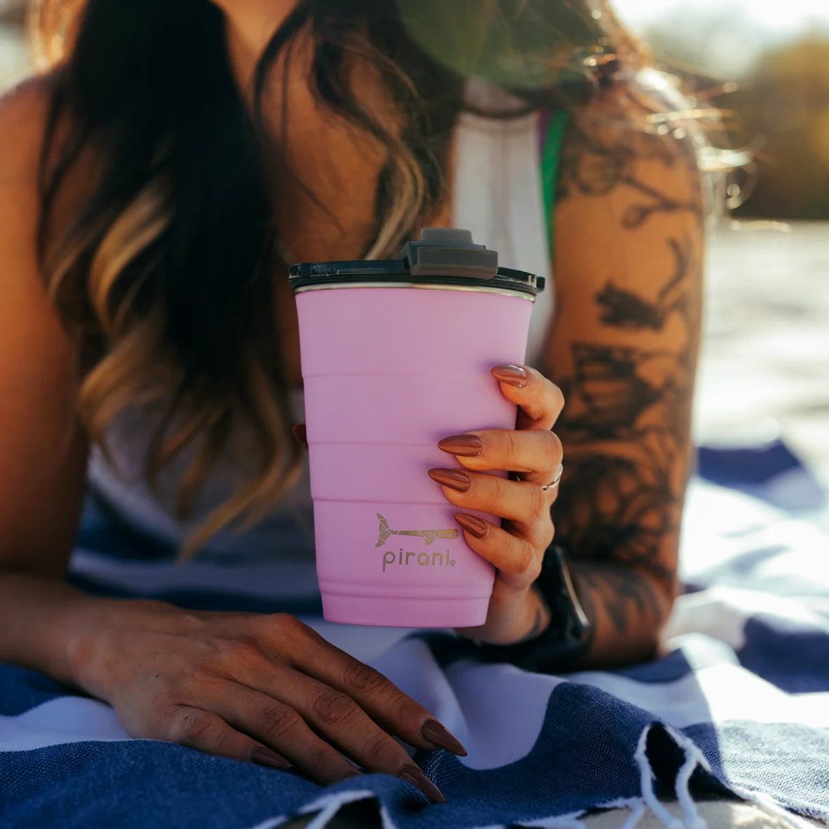 Stackable Stainless Steel Tumbler, 16oz Triple Insulated Cup