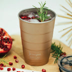 Stackable Stainless Steel Tumbler, 16oz Triple Insulated Cup
