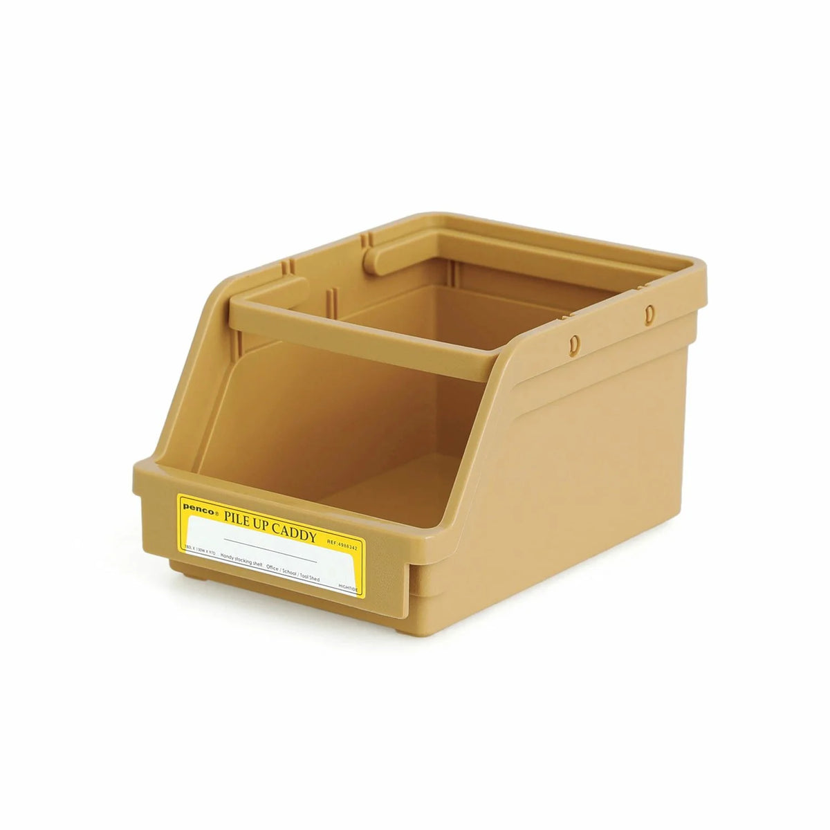 Stackable Storage Caddy, Beige
