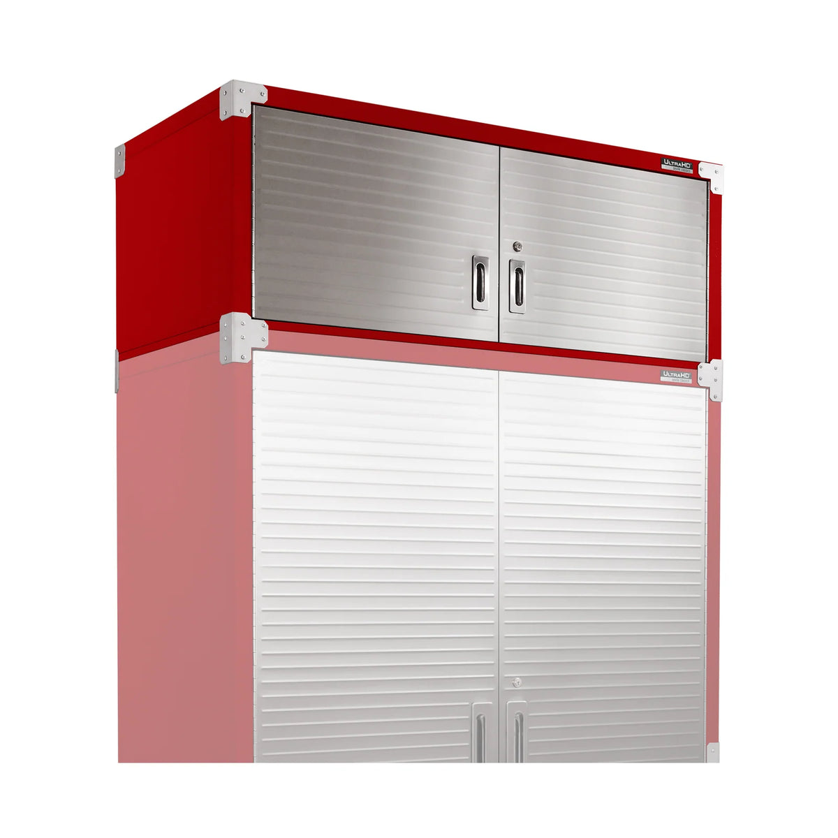 Stacking Top Storage Cabinet, Red