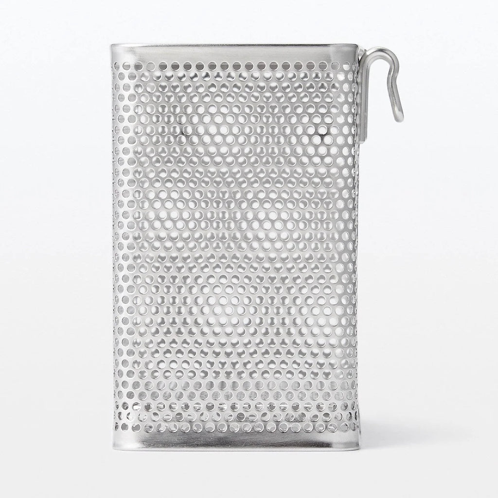 Stainless Steel Cutlery Stand with Rack-Hanging Hook, Easy-Clean Design and Small or Large Size