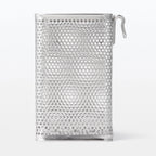 Stainless Steel Cutlery Stand with Rack-Hanging Hook, Easy-Clean Design and Small or Large Size