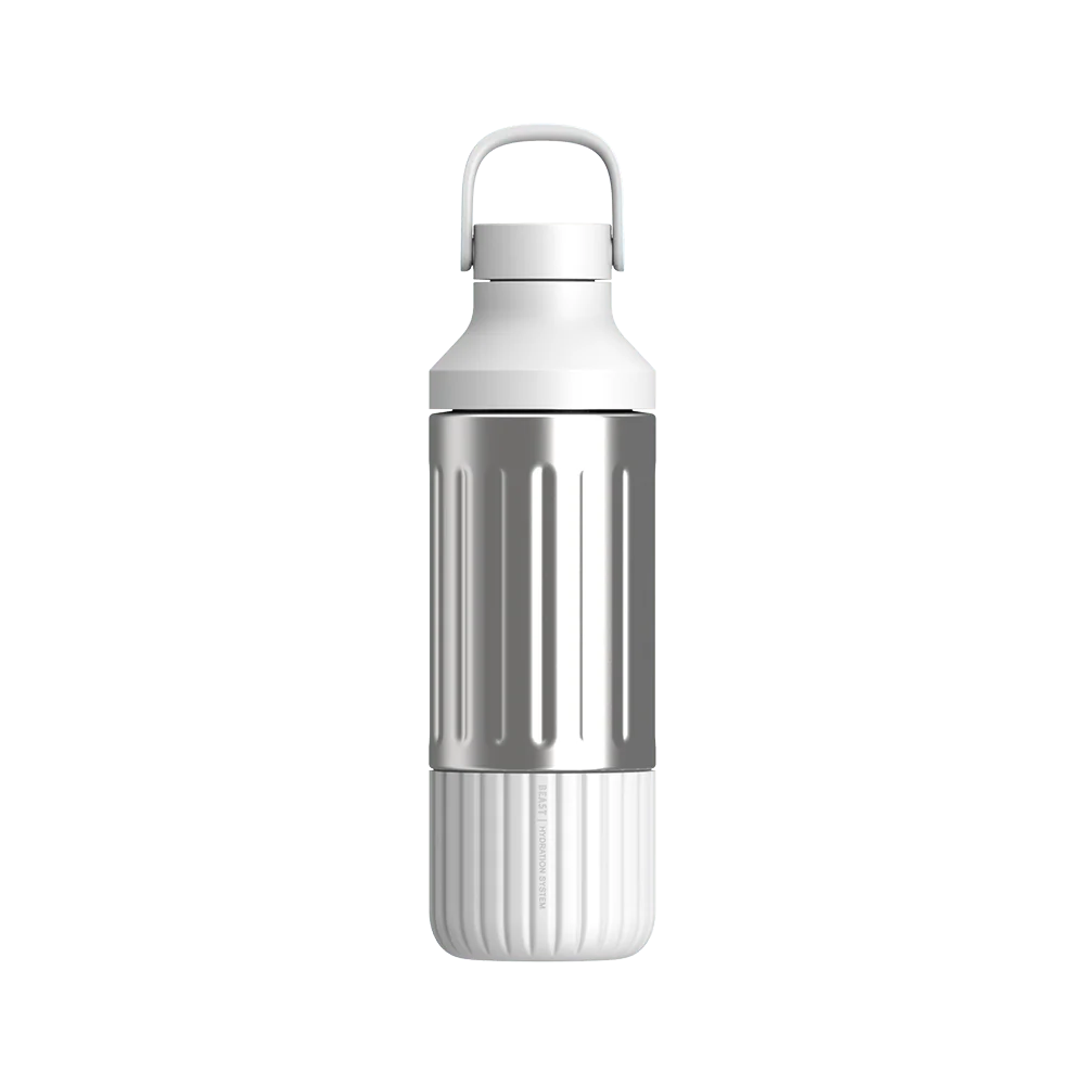 Stainless Steel Hydration Bottle, 22 oz Insulated Design with Wide Opening and Cup Holder Fit