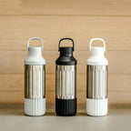 Stainless Steel Hydration Bottle, 22 oz Insulated Design with Wide Opening and Cup Holder Fit