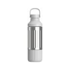 Stainless Steel Hydration Bottle, 22 oz Insulated Design with Wide Opening and Cup Holder Fit