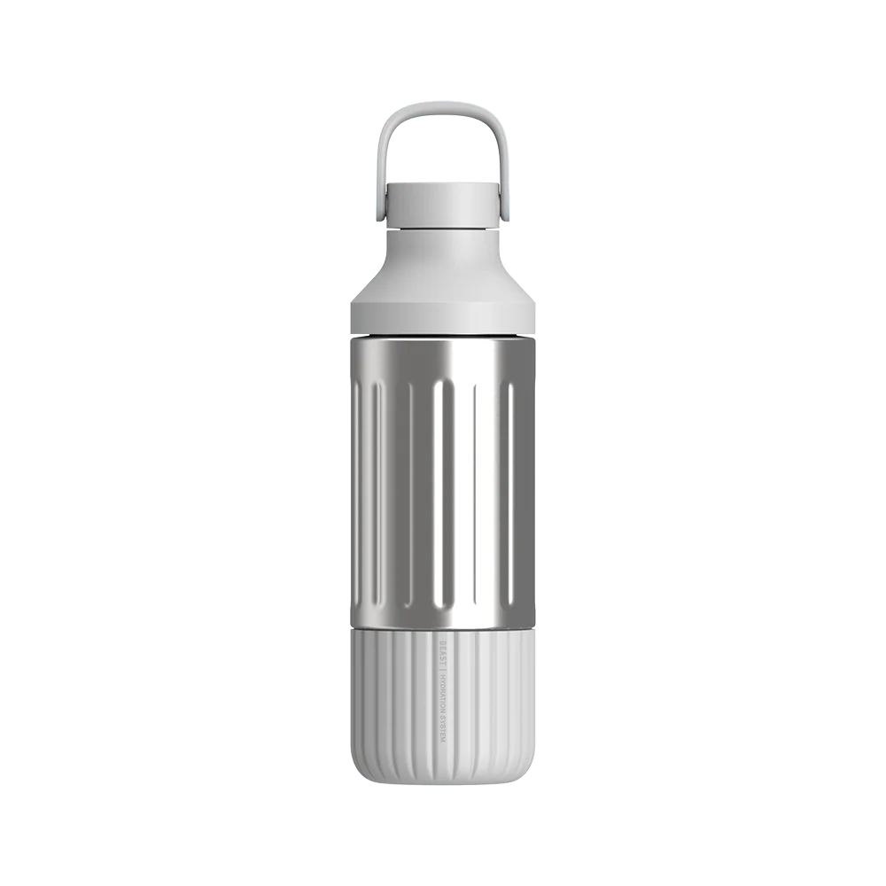 Stainless Steel Hydration Bottle, 22 oz Insulated Design with Wide Opening and Cup Holder Fit
