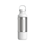 Stainless Steel Hydration Bottle, 22 oz Insulated Design with Wide Opening and Cup Holder Fit