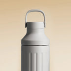Stainless Steel Hydration Bottle, 22 oz Insulated Design with Wide Opening and Cup Holder Fit