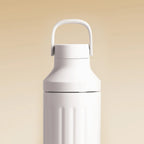 Stainless Steel Hydration Bottle, 22 oz Insulated Design with Wide Opening and Cup Holder Fit