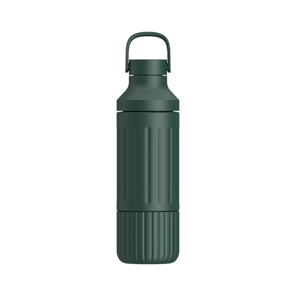 Stainless Steel Hydration Bottle, 22 oz Insulated Design with Wide Opening and Cup Holder Fit