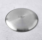 Stainless Steel Kids Plate, 20cm Uncoated Dinner Plate