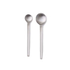 Stainless Steel Measuring Spoons with Long Handles for Baking, Cooking, and Meal Prep in Teaspoon or Tablespoon Sizes
