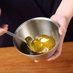 Stainless Steel Measuring Spoons with Long Handles for Baking, Cooking, and Meal Prep in Teaspoon or Tablespoon Sizes