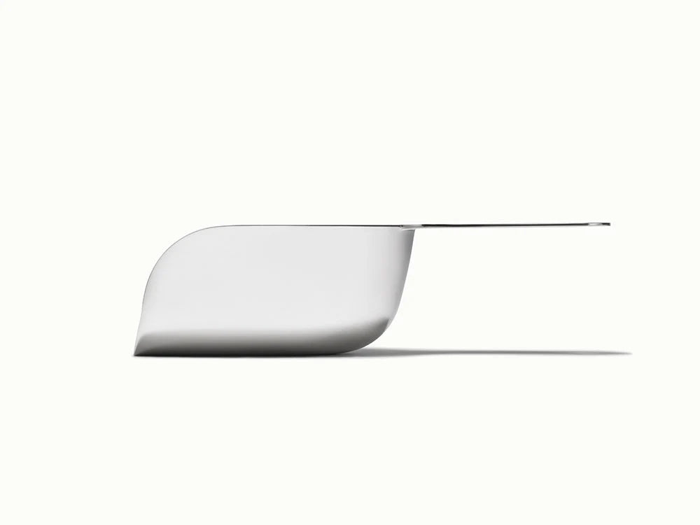 Stainless Steel Scoop for Coffee, Grains and Easy Portioning with Nesting Kitchen Storage Design