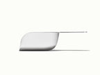 Stainless Steel Scoop for Coffee, Grains and Easy Portioning with Nesting Kitchen Storage Design