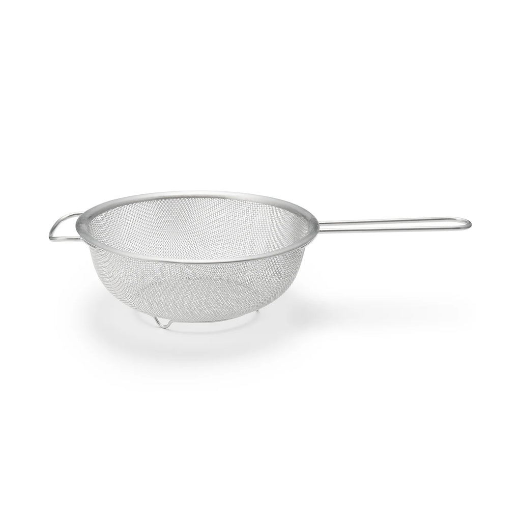 Stainless Steel Strainer with Handle for Rice, Pasta and Everyday Kitchen Draining · Kitchen Strainer