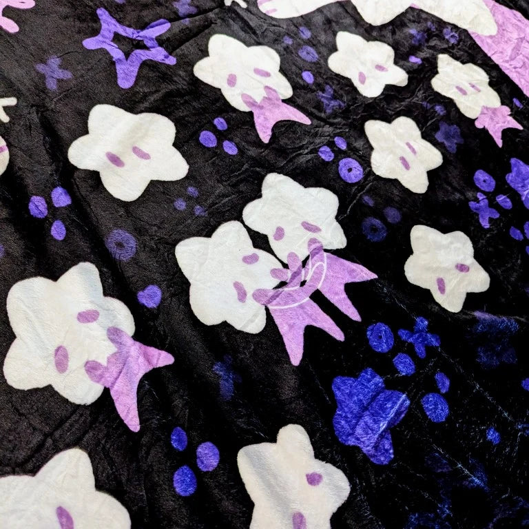 Star Babies Throw Blanket, 4 x 5 Foot Soft Polyester Cozy Blanket