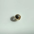 Star Spacer Bead in Solid 10K Gold for Separating Chain Charms, 6mm Bead Size and a 4mm Opening