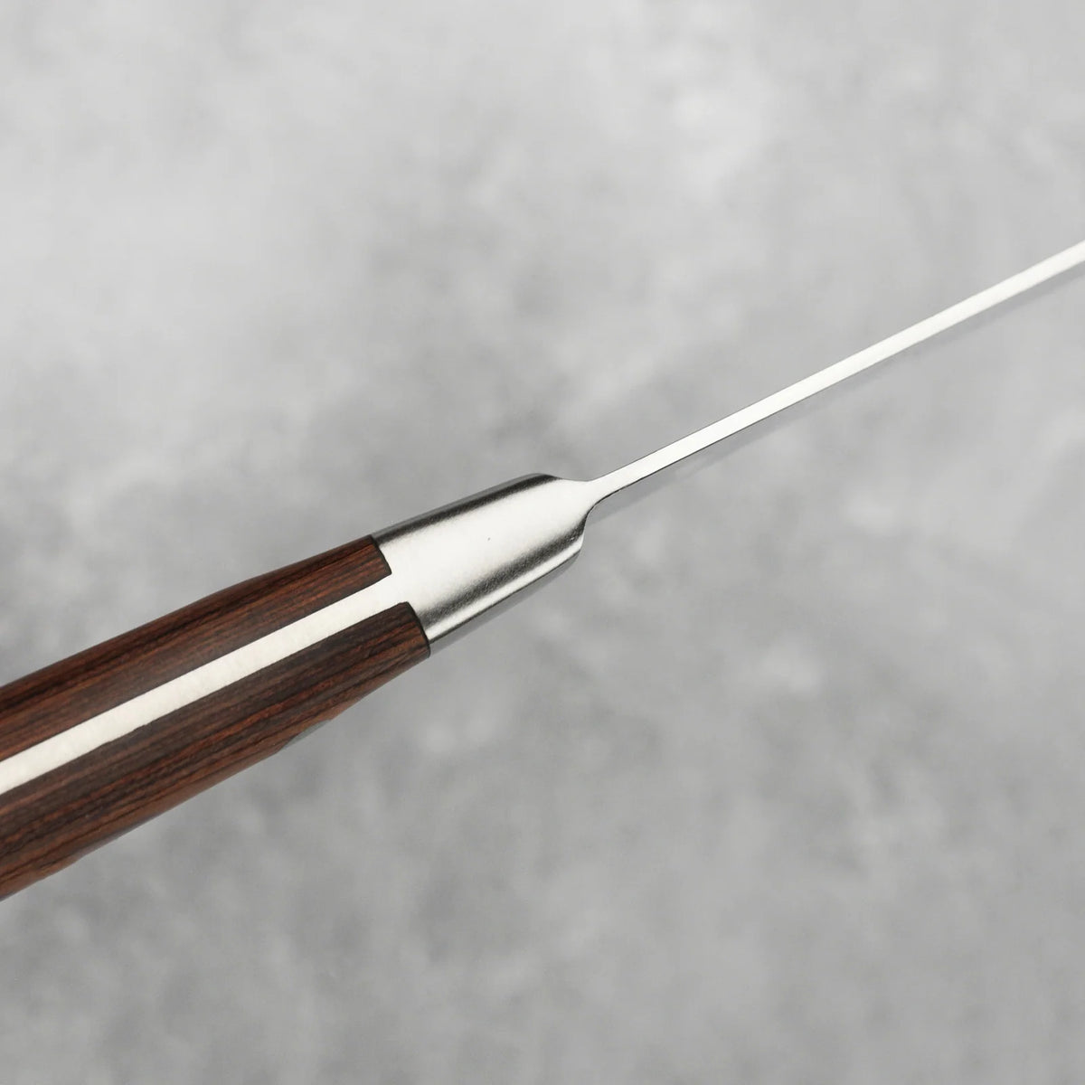 Steak Knife Set with Forged German Stainless Steel Blades and Pakkawood Handles for Serving Tender Cuts