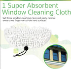 Steam Mop Pads Super Clean Kit with 5 Reusable Washable Pads for Floor, Garment, Mirror and Window Cleaning