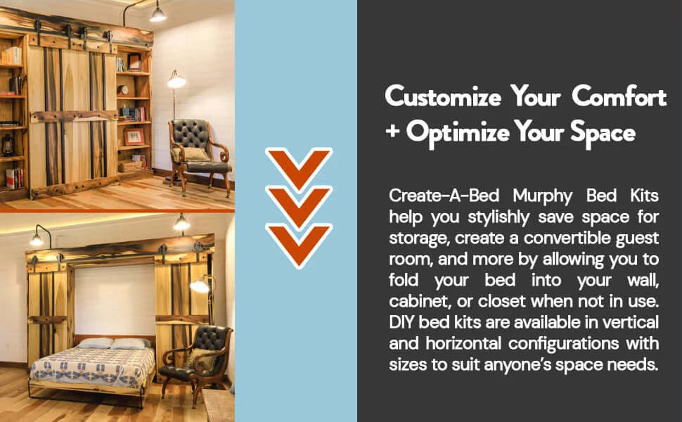 Steel Murphy Bed Mechanism Kit
