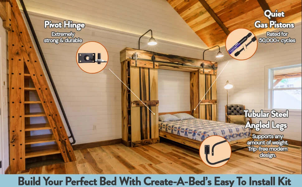 Steel Murphy Bed Mechanism Kit
