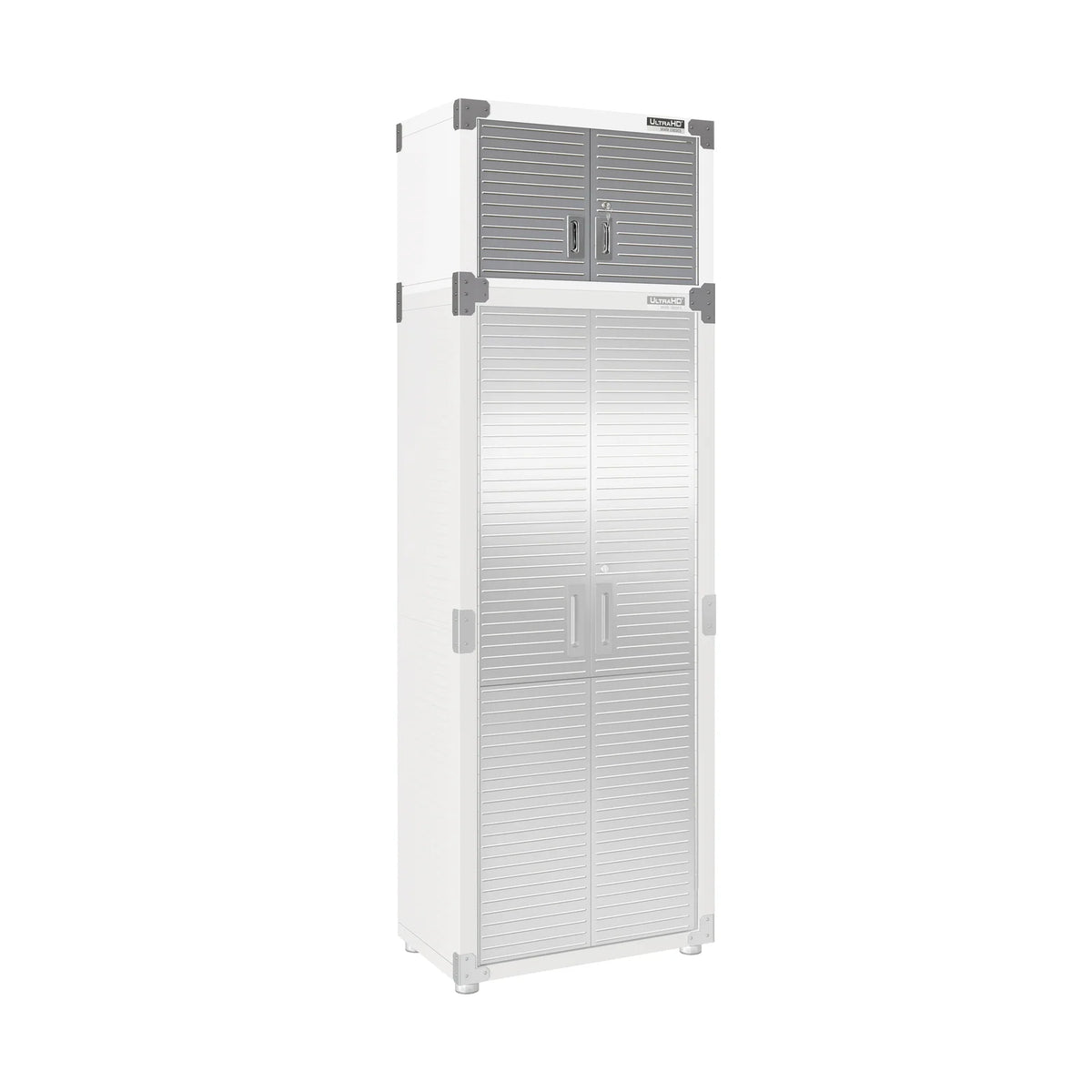 Steel Storage Cabinet, White