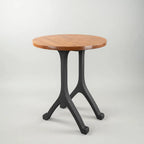 Steel Table Legs, 34 Inch Black Mid-Century Wishbone Pair for Counter, Dining, or Home Bar Tabletops