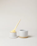 Stoneware Butter Keeper Inspired by the French Beurrier