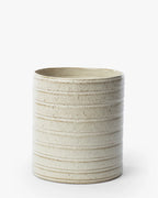 Stoneware Kitchen Crock with a Speckled Tan Glaze and Simple Design for a Refined Countertop Accent — One Size