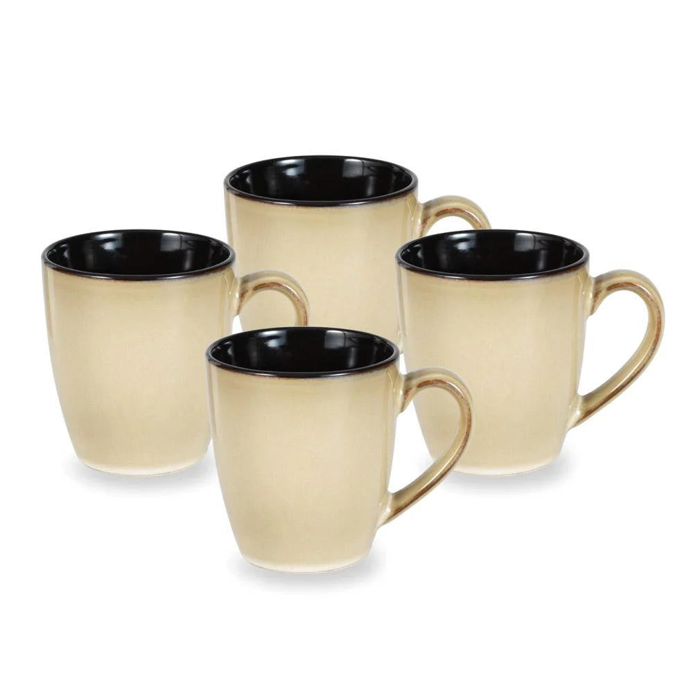 Stoneware Mug Set of 4