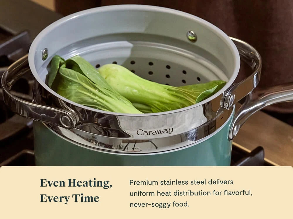 Stovetop Steamer Basket Duo