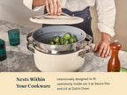 Stovetop Steamer Basket Duo