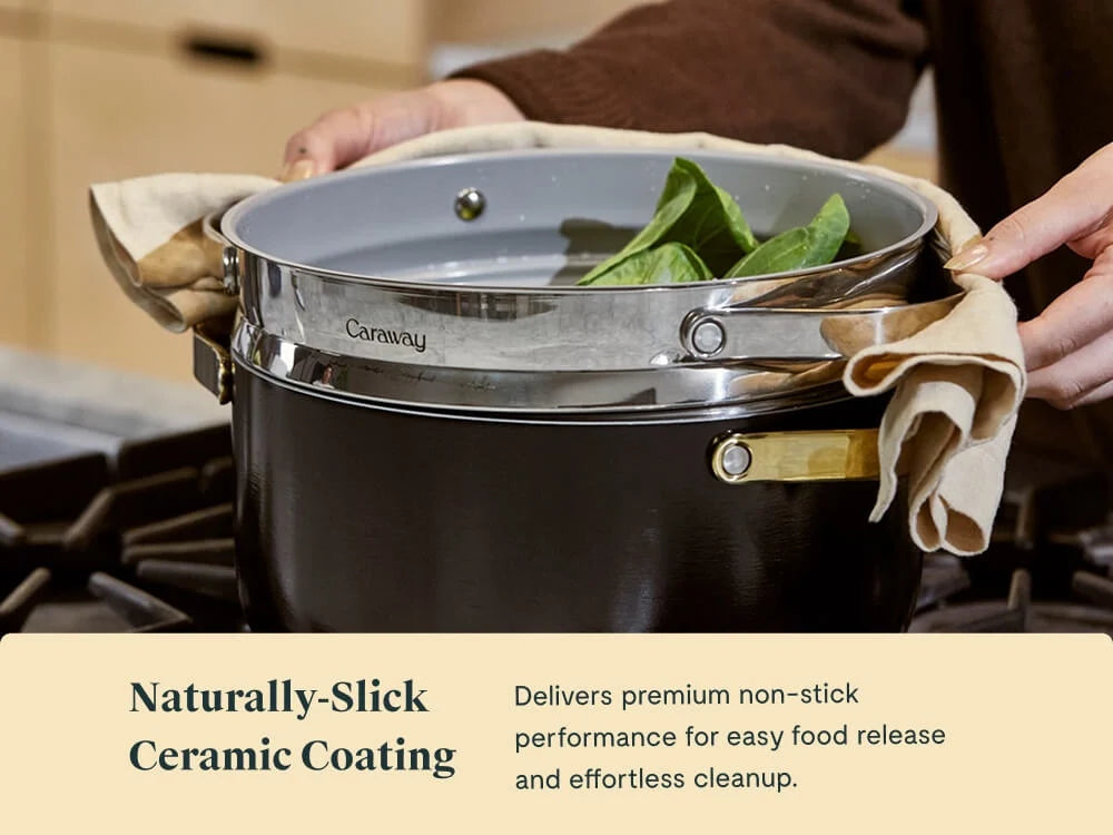 Stovetop Steamer Basket Duo