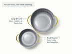 Stovetop Steamer Basket Duo