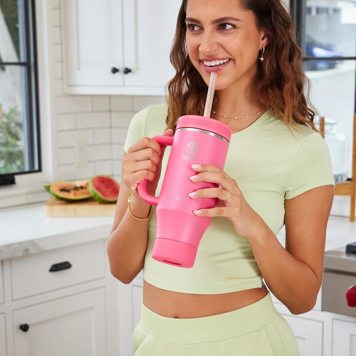 Straw Tumbler