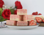 Strawberry Cheesecake Fudge