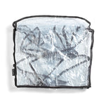 Stroller Rain Cover with Ventilated Sides and Full Canopy, Seat and Rear Storage Pocket Coverage