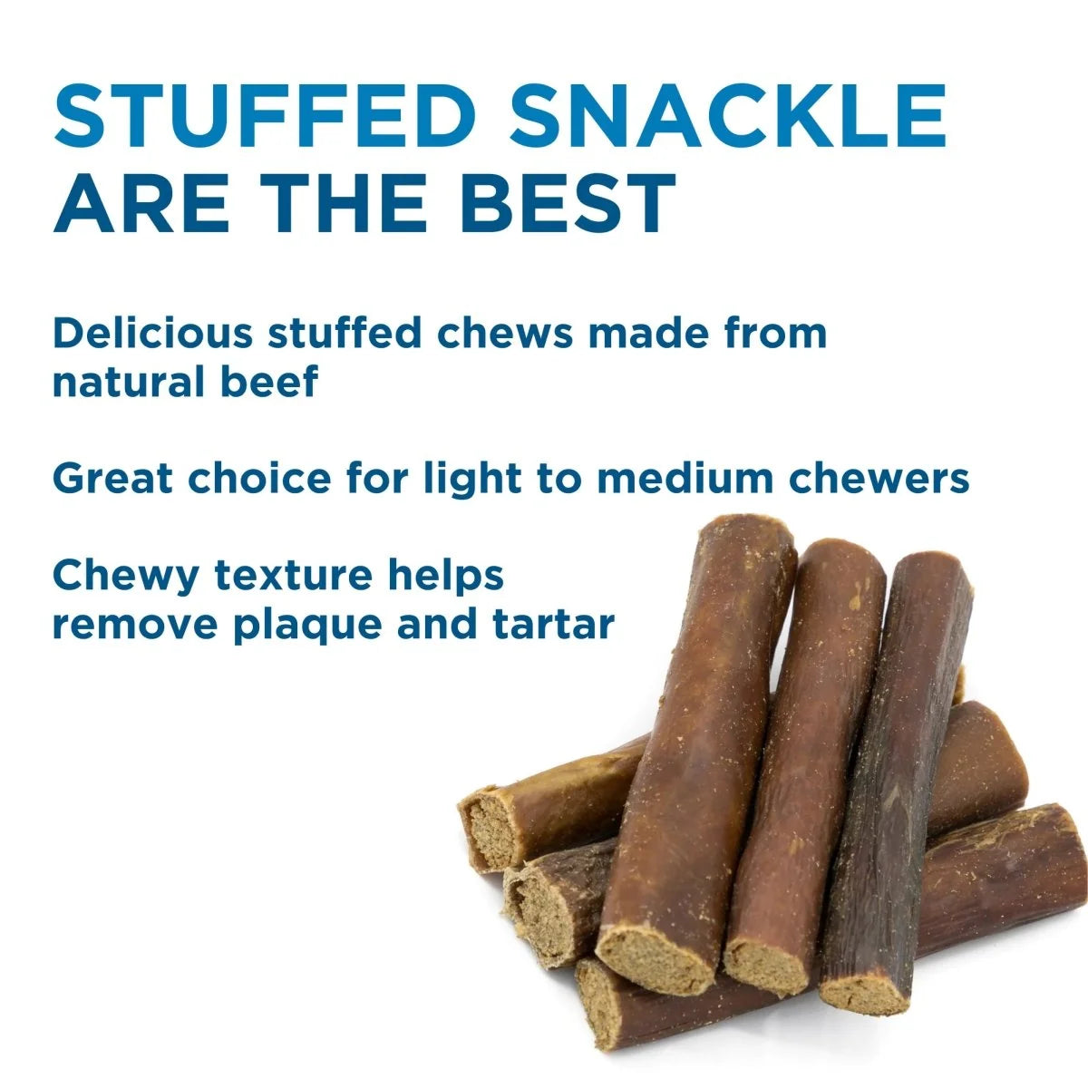 Stuffed Beef Dog Chews