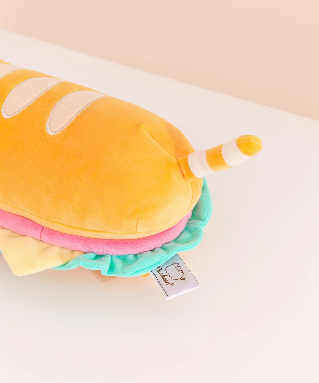 Sub Sandwich Plush Toy in a Colorful Veggie Design